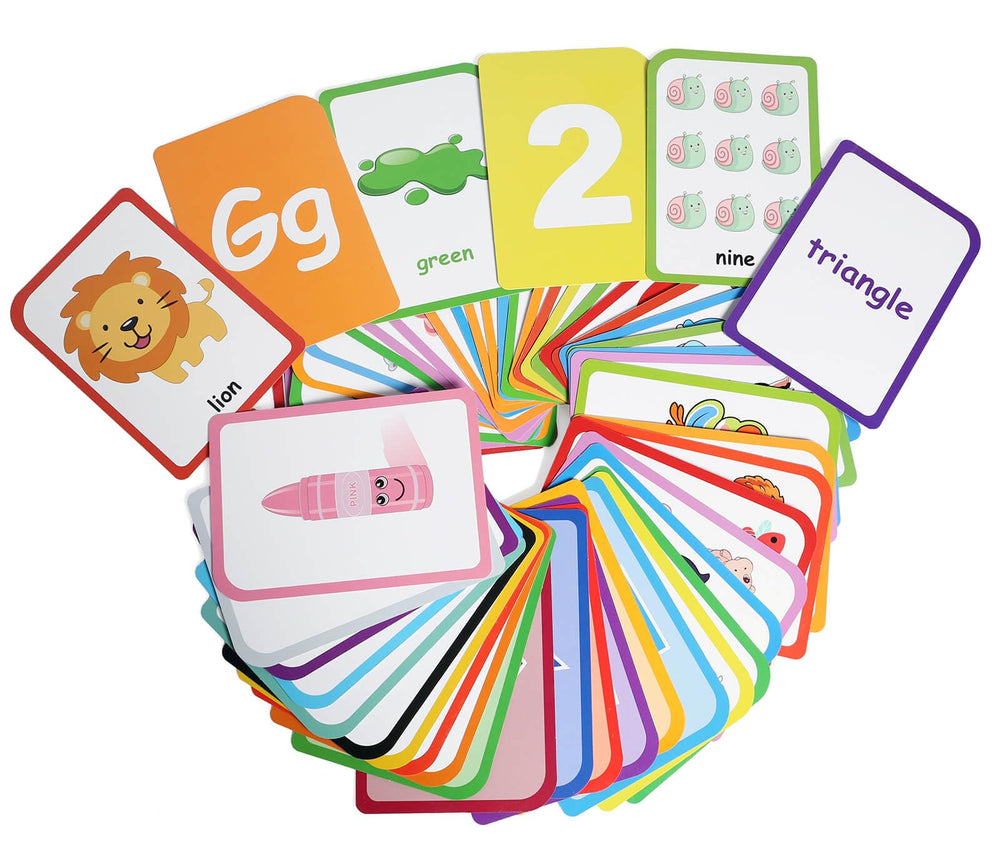 ZazzyKid learning cards enable interactive, play-based learning sessions.