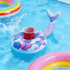 Zcaukya reusable inflatable cup floats help reduce waste.