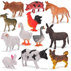 Zcpotizi cows figures for imaginative play and early animal recognition