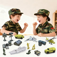 Zcpotizi military supplies pack with oil drums and crates.