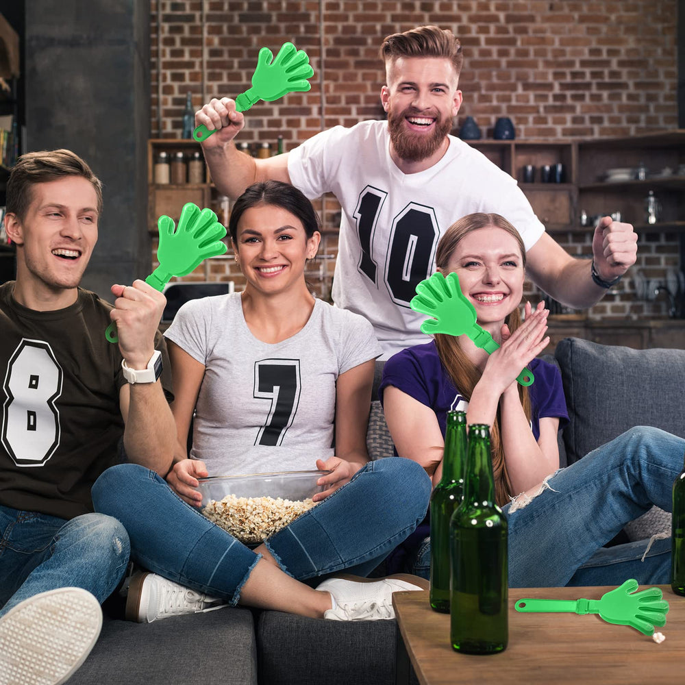 ZCYSRLQIN lime green hand clappers boost team spirit during games