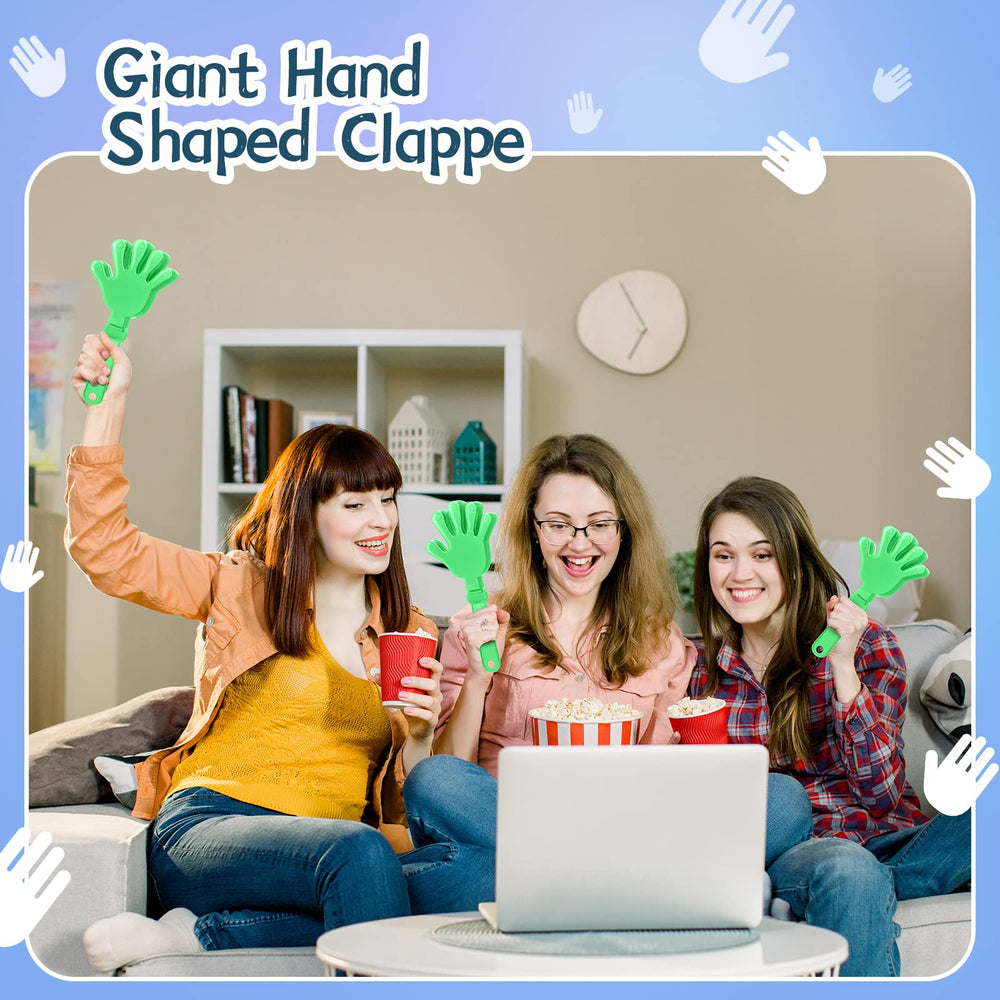 ZCYSRLQIN lime green hand clappers easy to share with friends and family