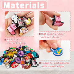Zddaoole cute pencil topper food—playful patterns to brighten school supplies and prizes.