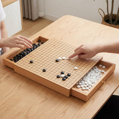 Zeamas 1.8 kg go board provides stable, portable play