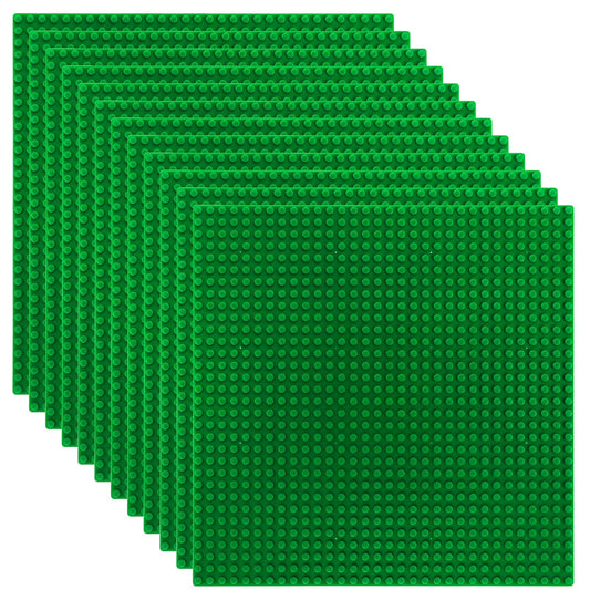 ZEAYEA baseplates 10x10 green top view for a creative space