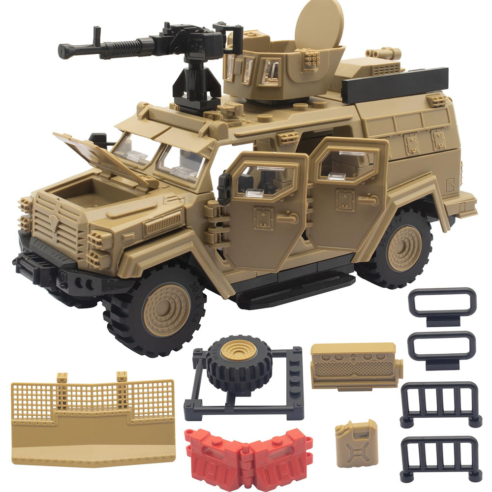 ZECHOCHOZE desert armored vehicle turret for immersive play and storytelling