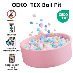 Zedachica ball pit serves as a thoughtful gift for babies and toddlers