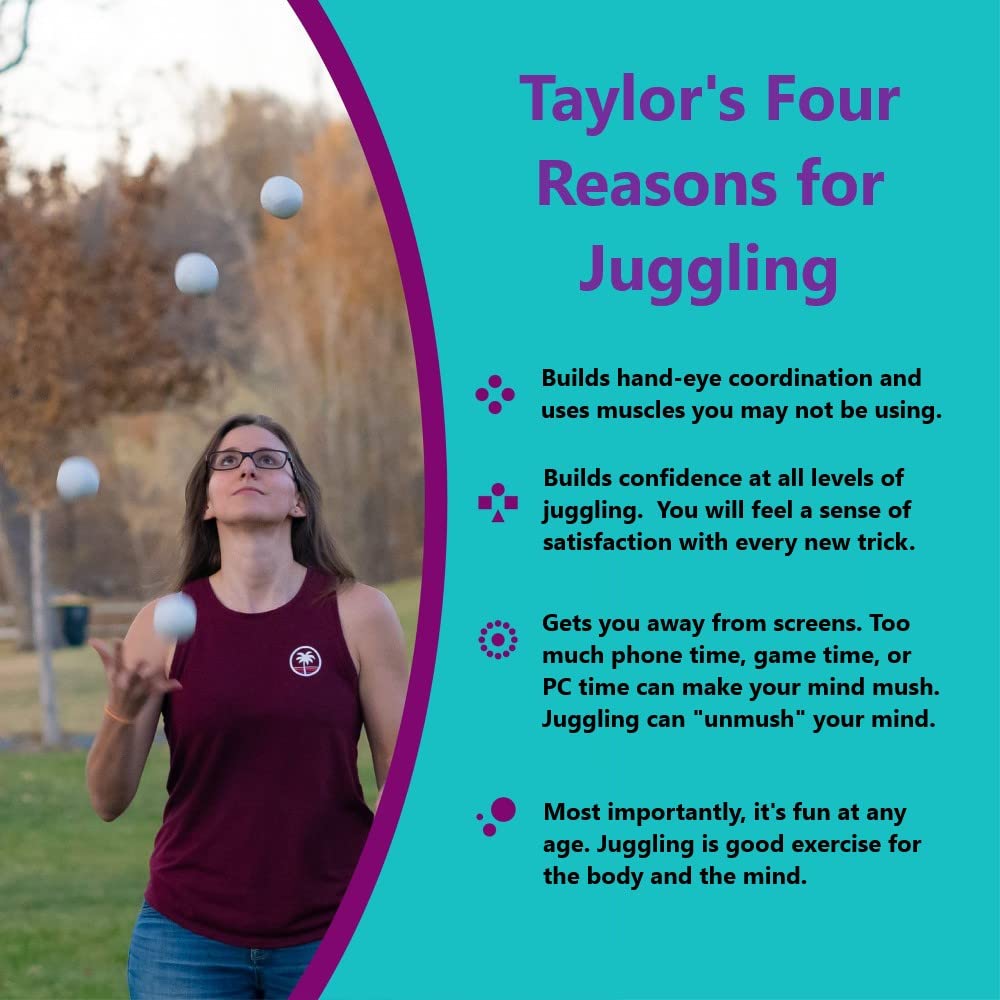Zeekio Taylor Tries ball in hand for comfortable beginner practice.