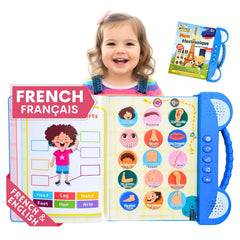 ZeenKind bilingual audio book cover showing friendly design for early language learning