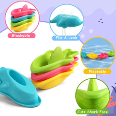 Zeewoo bath toys feature drainage holes for quick drying and reduced mess.