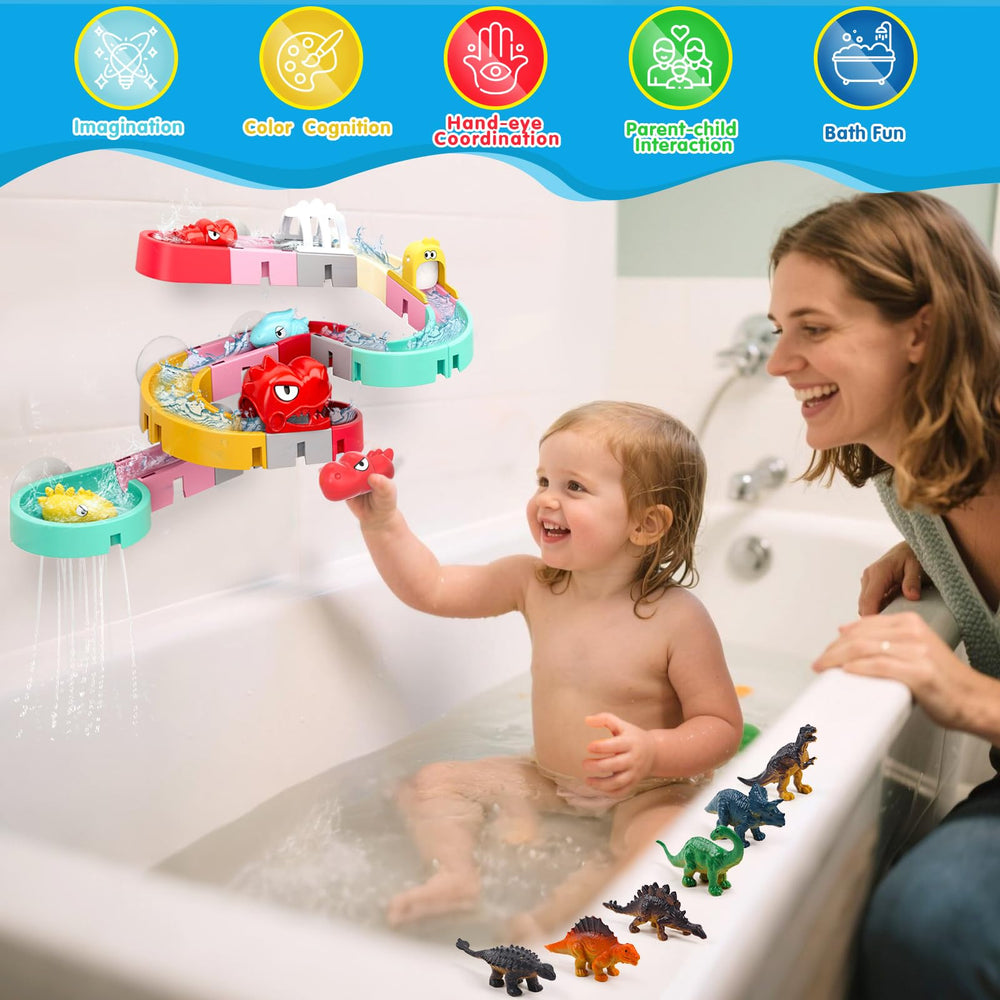 Zeewoo dinosaur bone arches spark imaginative tub adventures.