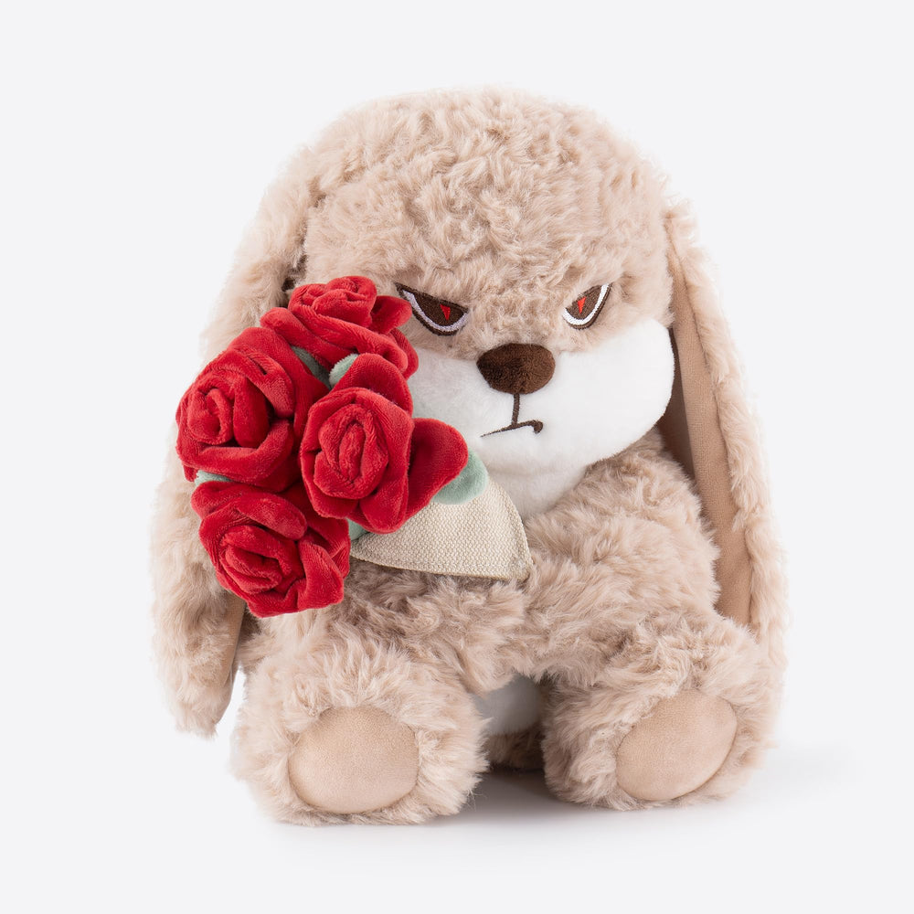 Zeiove bunny plush ultra-soft fabric promises cozy hugs and long-lasting plush.