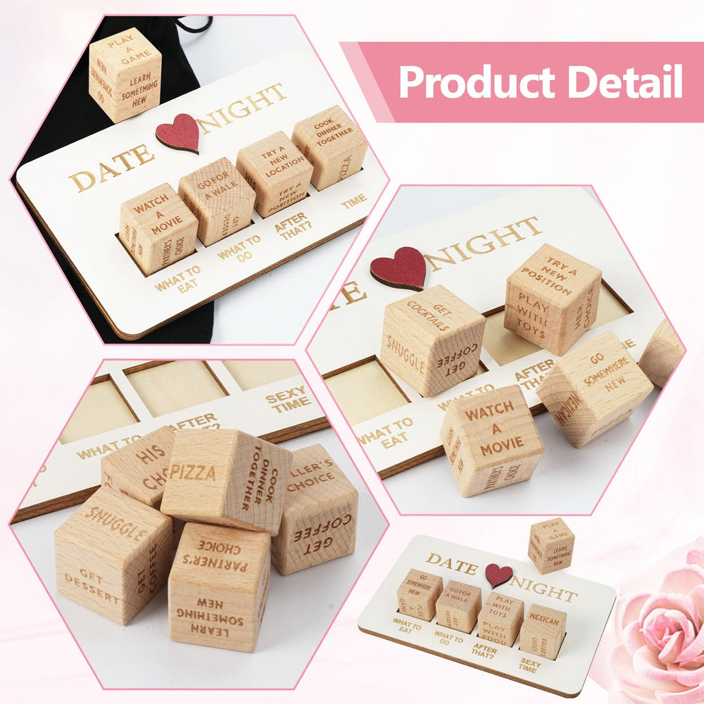 Zelbuck Valentines Day gift for couples—dice that spark shared date ideas