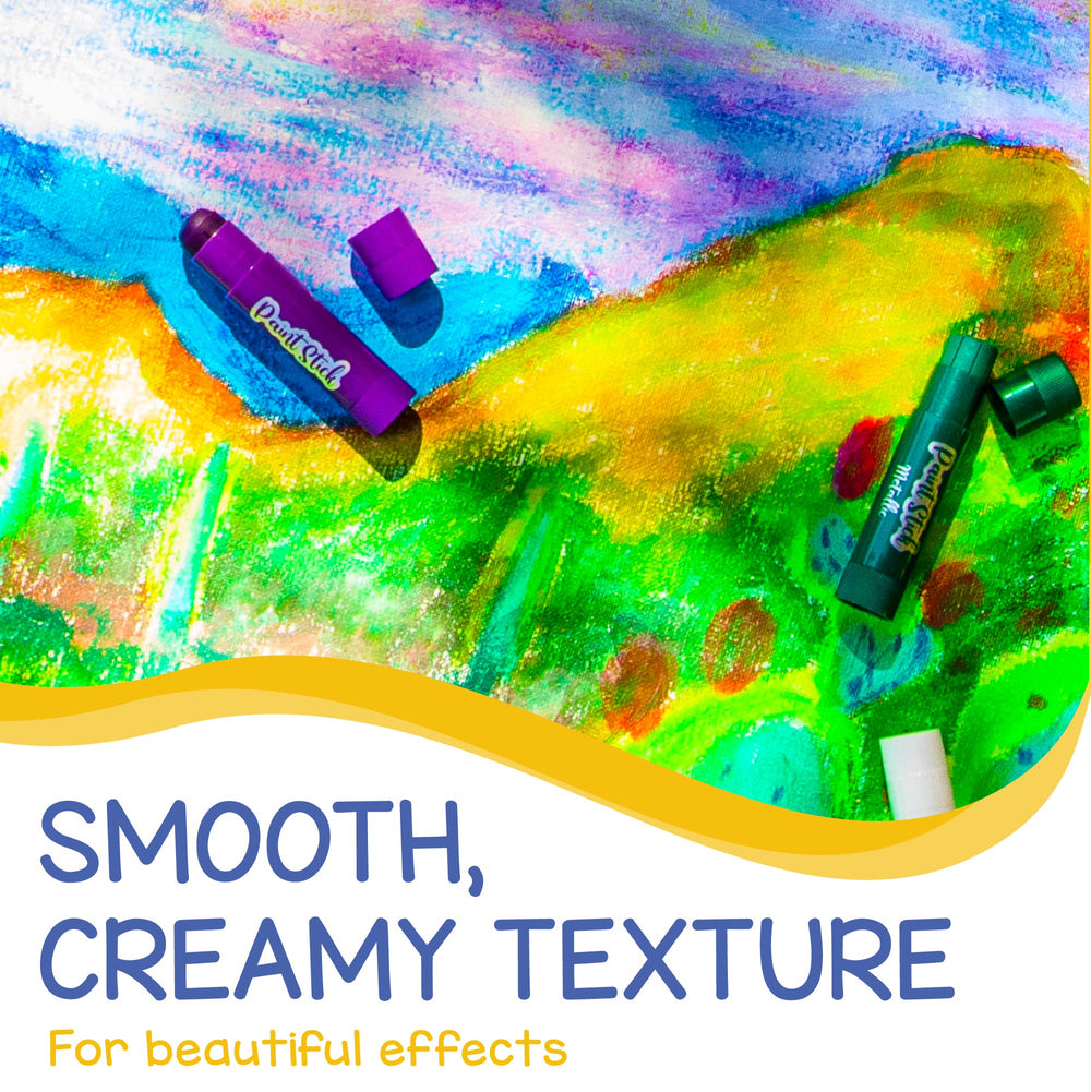 Zenacolor 30-color kit with neon and metallic sticks for vibrant projects