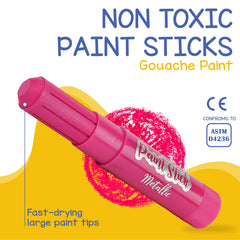 Zenacolor washable non-toxic sticks for mess-free creative play