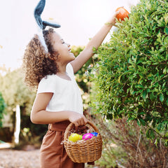 ZenBombs Easter eggs as hunt baskets and party favors.
