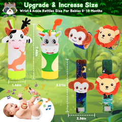 Zendstanding plush rings offer soft texture ideal for teething and tactile exploration.