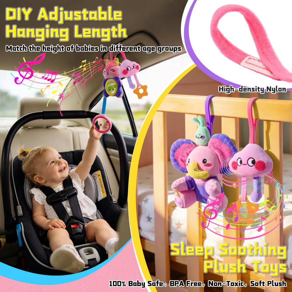 Zendstanding unicorn crinkle elephant texture adds tactile exploration