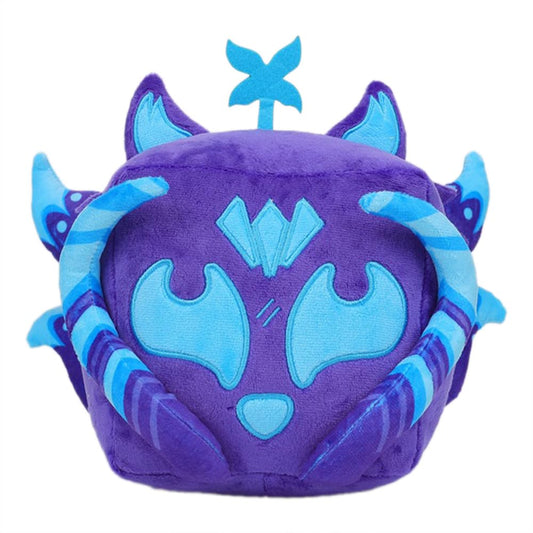 Zenitsu fruits plush toy kitsune pillow, soft hug-friendly for kids.
