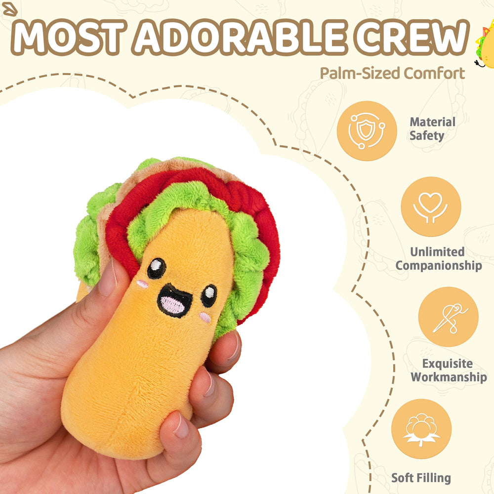 ZENLIV taco plush variety set, expand your cute collection