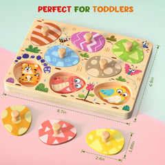 Zeoddler gift-ready puzzle set ideal for Easter and birthdays