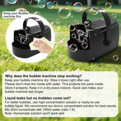 Zerhunt bubble machine in gift-ready packaging ideal for birthdays