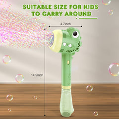 Dinosaur-themed Zerhunt bubble toy sparks imaginative outdoor fun