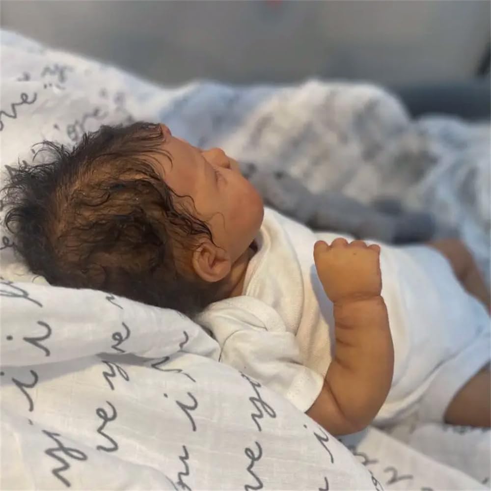 Zero Pam Black Reborn Doll birth-certificate image showcases keepsake documentation for gifting.