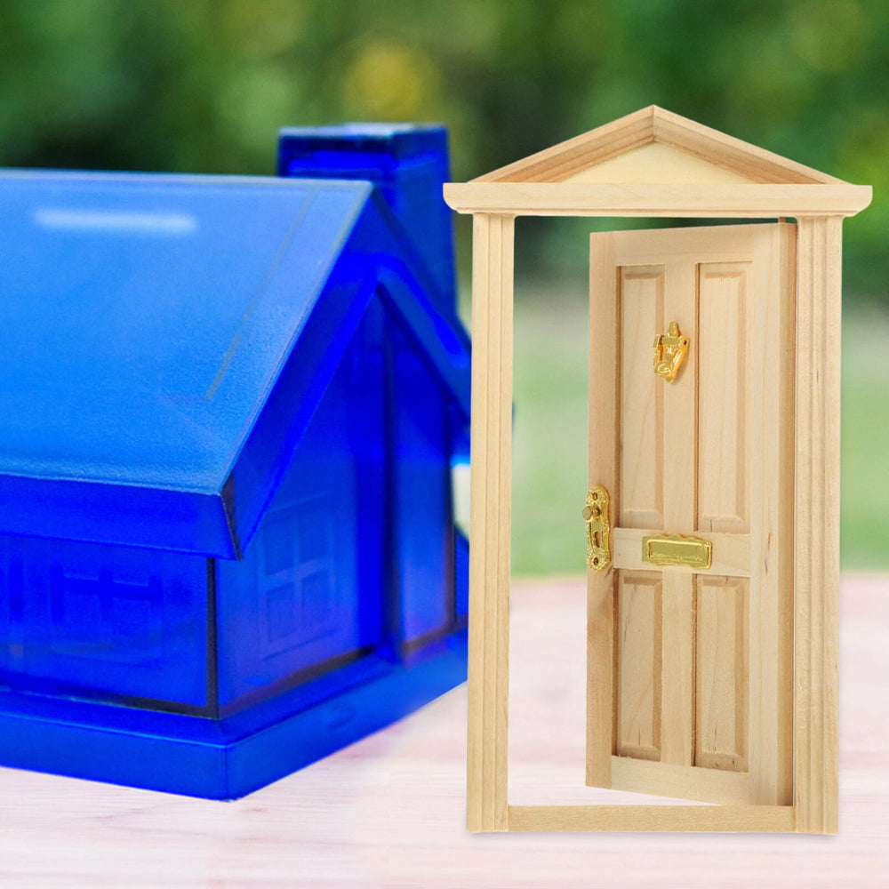 Zerodeko dollhouse door in life-scene setup for creativity