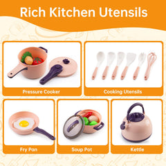 Zero Zoo durable set ensures safe, years of creative cooking play.