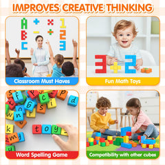 Zerxona magnetic blocks offer tactile play and creative storytelling.