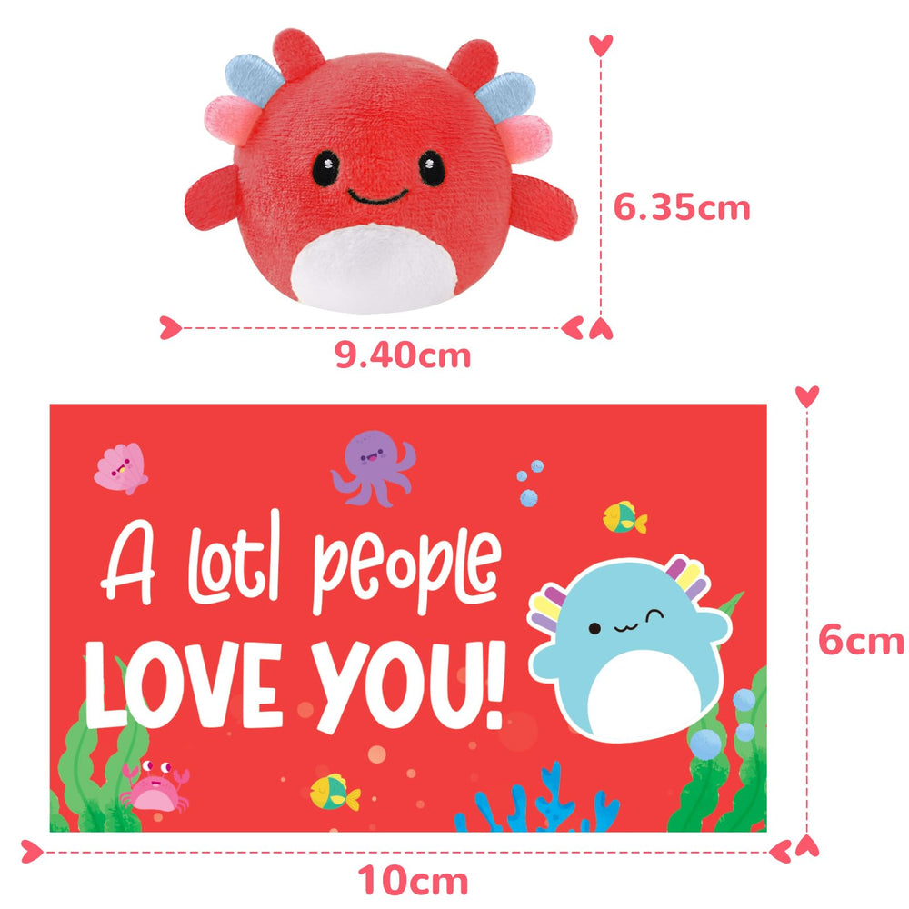 Zesua portable axolotl plush on bags adds cute flair to daily items.