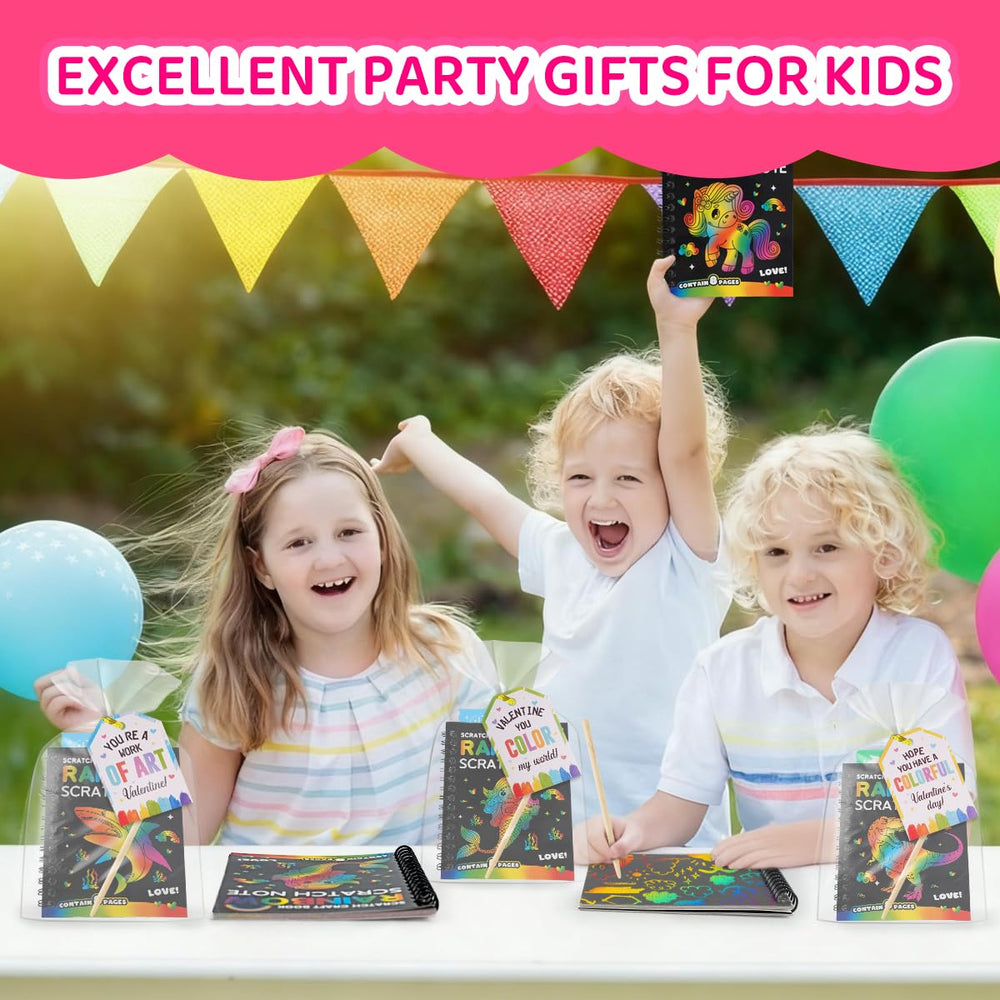 Zesua Valentines Day set offers fun party favors for kids.