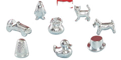 ZETEADE eight-piece replacement tokens for classic board games; ideal for replacing Monopoly pieces.