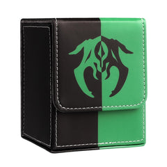 Zettokete magnetic deck box with lid closed for secure transport of built decks