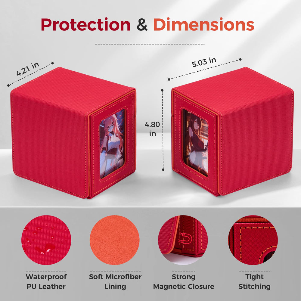 Zettokete MTG deck box dividers help partition cards for easy setup