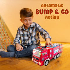 Zetz Brands fire truck ideal gift for 3+ kids.