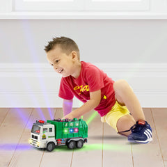 Zetz Brands toy garbage truck with push-car mode invites early pretend chores.