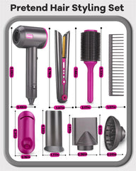 ZFSZSY hair salon kit overall image inviting creative play sessions.