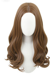 ZGXYZXMY brown wig versatile style for cosplay, photoshoots, and daily wear looks.