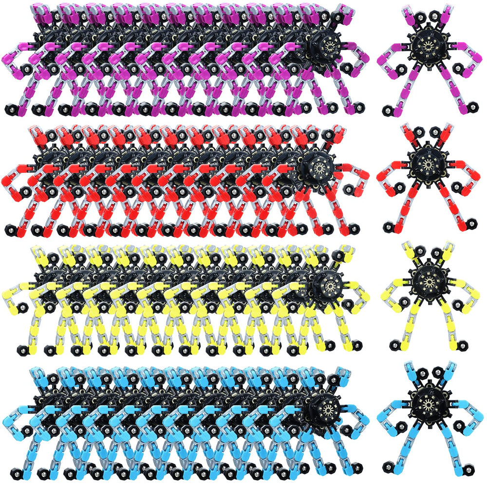 Zhanmai transformable fidget spinner with chains for durable, long-lasting play.