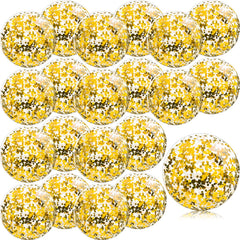 Zhanmai mini glitter beach ball 8 inch shines in sun for pool party