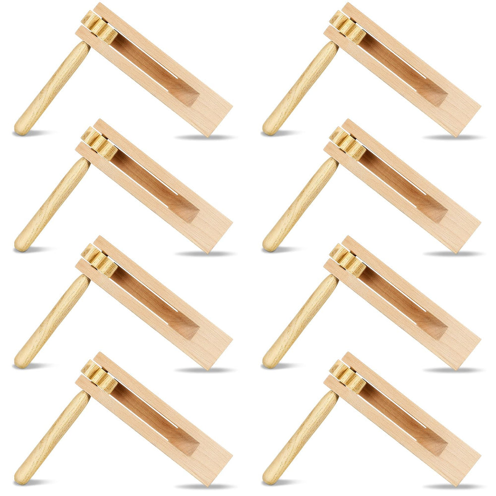 Zhanmai wooden noise ratchet set of four pieces ready for lively parties