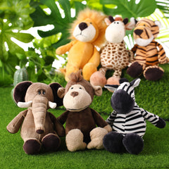 Zhanmai Safari plush packaging — preserves vacuum-packed set.