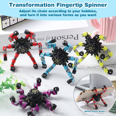 Zhanmai transformable spinners for party favors and Easter baskets.
