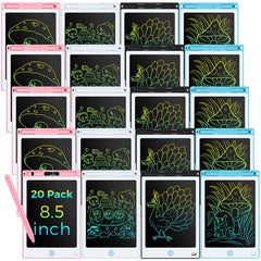 Zhehao 20-pack LCD writing tablets array for varied color drawing sets and group play
