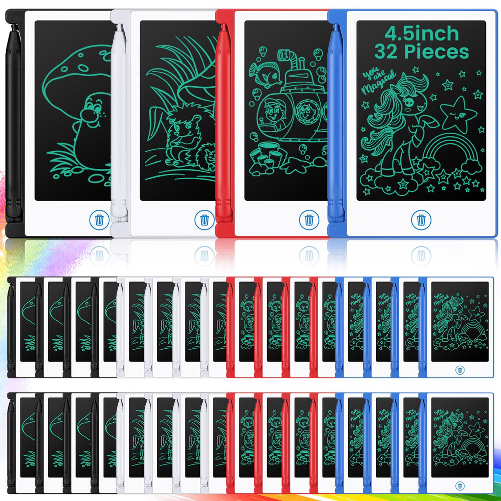 Zhehao 32-piece mini LCD writing tablet set for classroom sharing and learning.