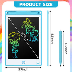 Zhehao 8.5-inch color doodle boards emphasizing portability