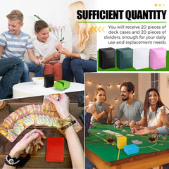 Zhehao compact card storage fits in bags for on-the-go players.