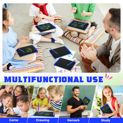 Zhehao color doodle pad with instant erase button for quick reuse.